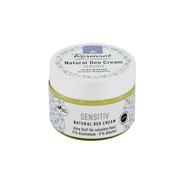 Rosenrot Natural Deo Creme - sensitiv, 50g