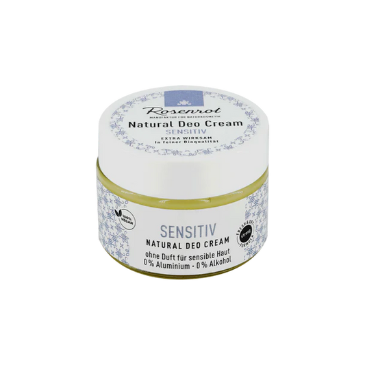 Rosenrot Natural Deo Creme - sensitiv, 50g