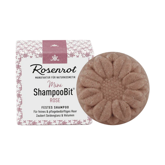 Rosenrot Festes Mini ShampooBit®  - Rose 30g