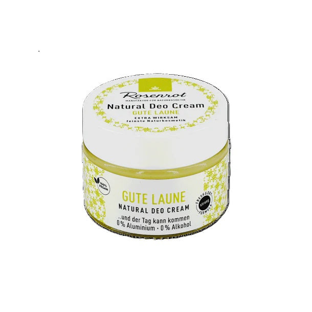 Rosenrot Natural Deo Creme - Gute Laune, 50g Rosenrot Gutes-aus-Deutschland