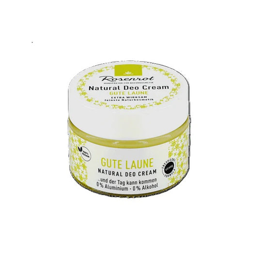 Rosenrot Natural Deo Creme - Gute Laune, 50g