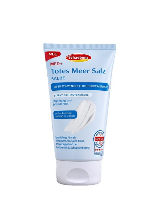 Schaebens Totes Meer Salz Salbe, pflegt intensiv trockene Haut, 75ml