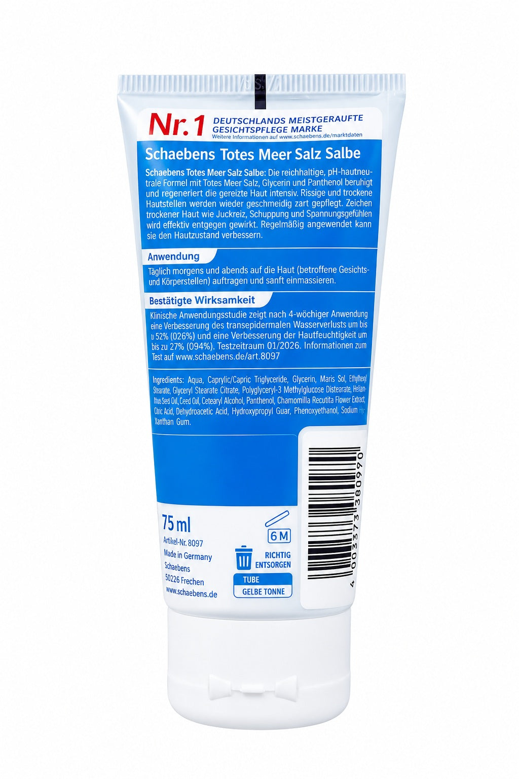 Schaebens Totes Meer Salz MED+ Salbe 75 ml