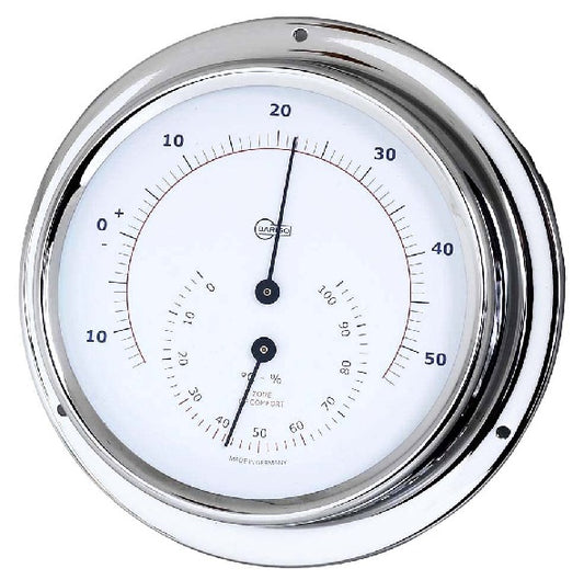 Barigo Serie STEEL Thermometer und Hygrometer
