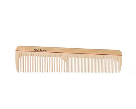 Kost Taschenkamm natur, fein 16cm braun Kost Kamm Gutes aus Deutschland