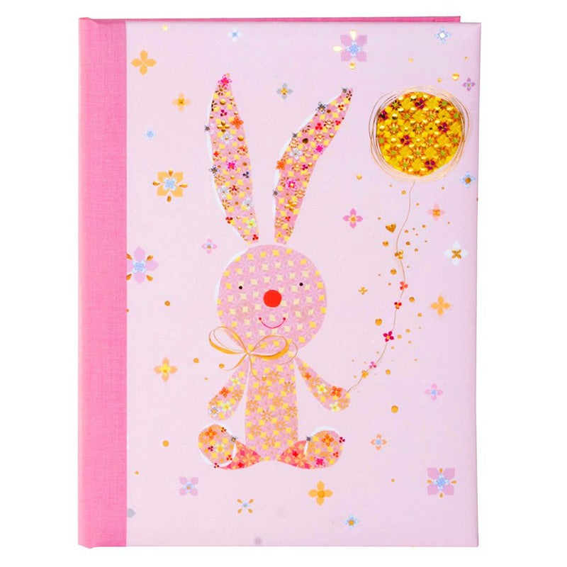 goldbuch Babytagebuch Bunny rosa