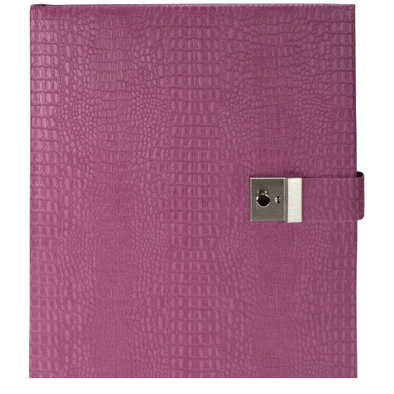 goldbuch Dokumentenmappe Croco Kunstleder fuchsia