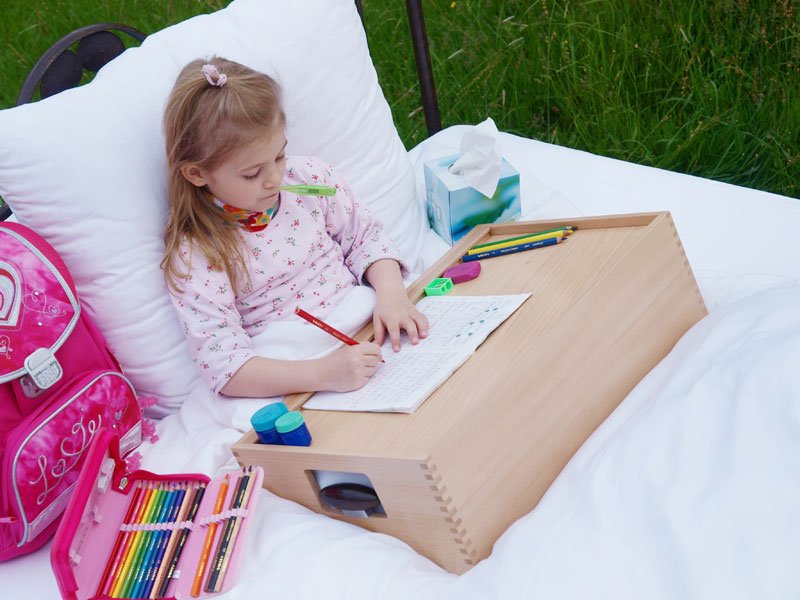 USCHI - das Original, mehr als nur ein Tablett, Buchenholz family ABG Ideenhaus Gutes aus Deutschland