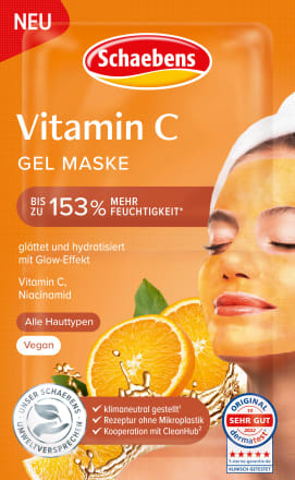 Schaebens Limited Edition Vitamin Glow Gel Maske 2x5ml