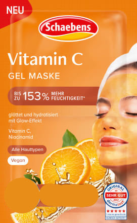 Schaebens Vitamin C Gel Maske 2x5 ml