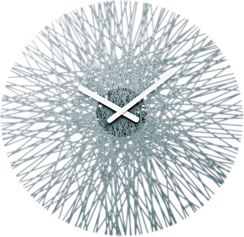 koziol SILK Wanduhr anthrazit