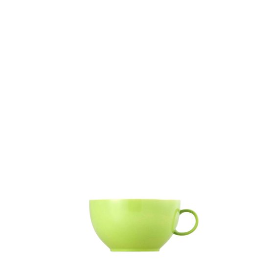 Thomas Porzellan Serie Sunny Day apple green 6 Cappuccinotassen im Set, 12-tlg.