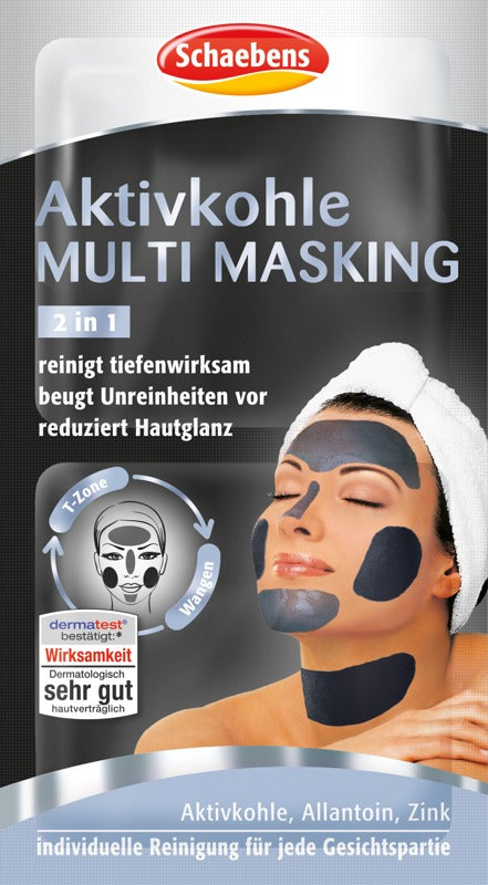 Schaebens Aktivkohle Multi Masking 2in1 Maske 2 x 8ml