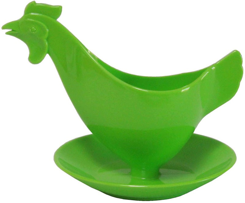 Sonja Plastic Eierbecher Huhn grün