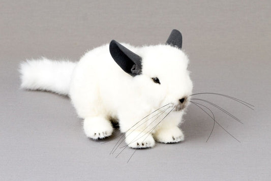 Kösener Plüschtier Chinchilla Murmel, weiß 19cm