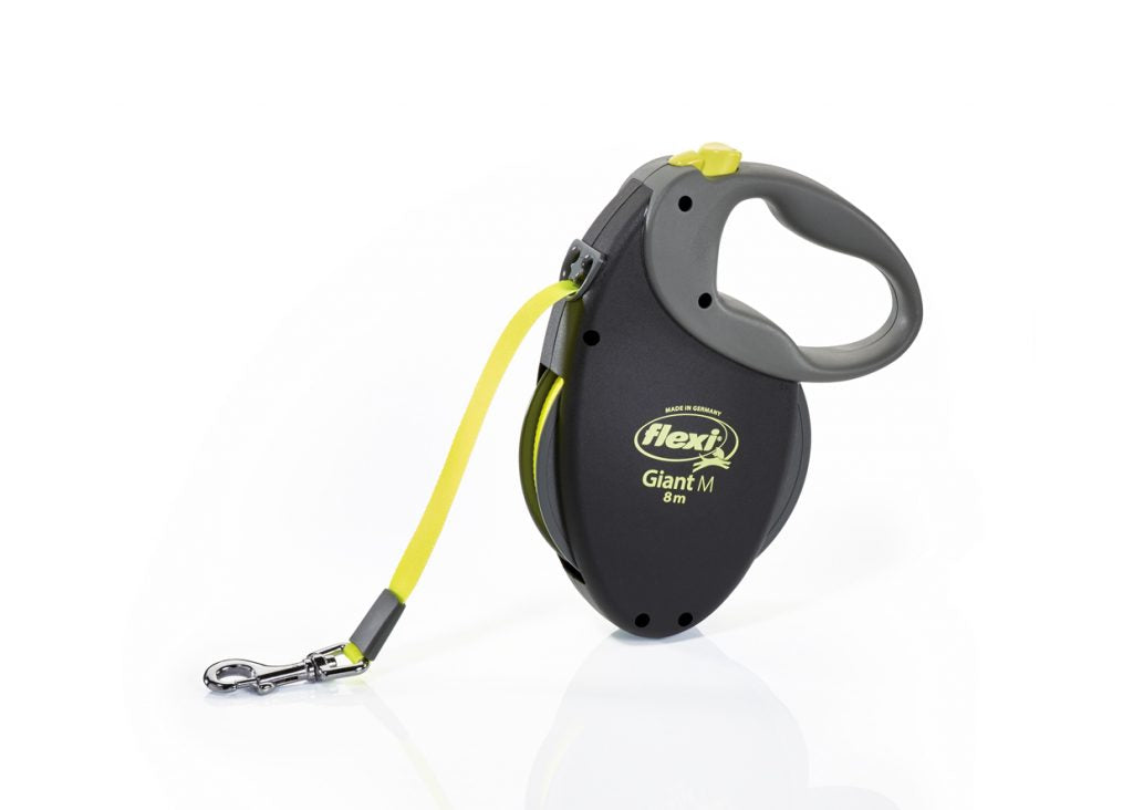 flexi Gurtleine Giant neon M, 8m bis 25 kg