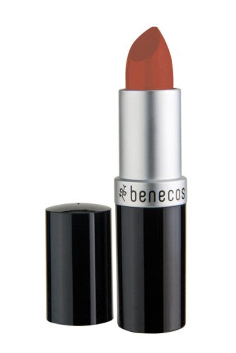 benecos NATURAL LIPSTICK soft coral