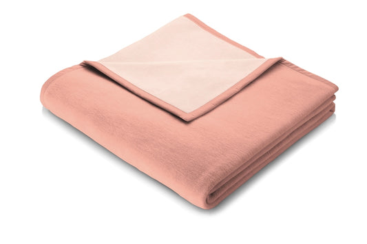 biederlack Kuscheldecke British Romance - Salmon-Pale Salmon