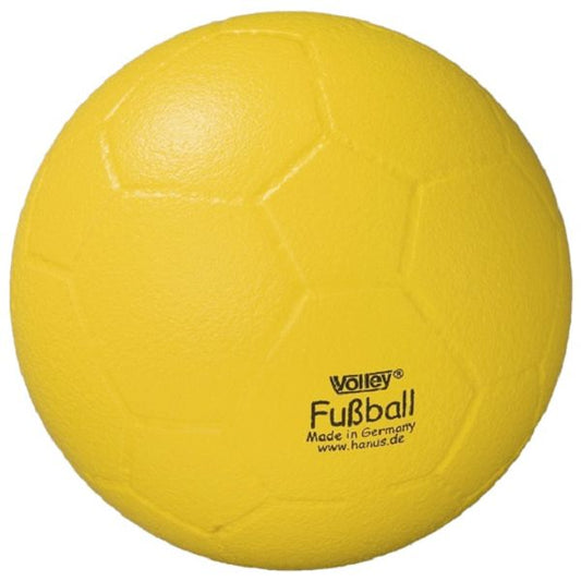 VOLLEY Fußball gelb, abwaschbar mit ELE Haut