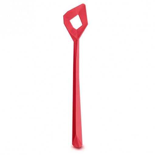 koziol Kochlöffel OLIVER mit Wandhalter, himbeerrot