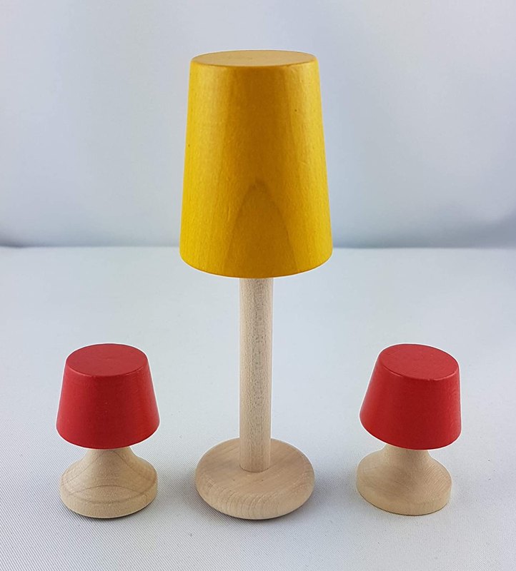 Rülke Holzspielwaren Stehlampe &Tischlampen aus Holz