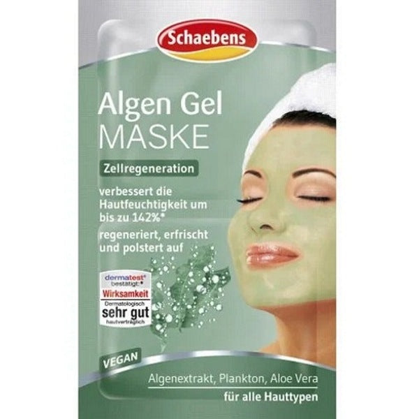 Sonderedition Schaebens Algen Gel Maske, 2x5ml