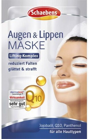 Schaebens Augen & Lippen Maske 4 x 1,5 ml