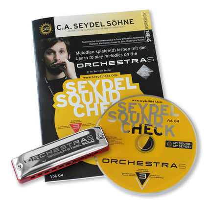 C.A. Seydel Starter Set mit der Orchestra S und Zubehör