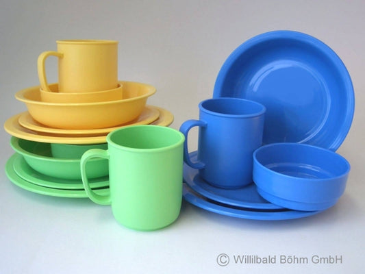 Sonja Plastic Geschirrset, 5-teilig