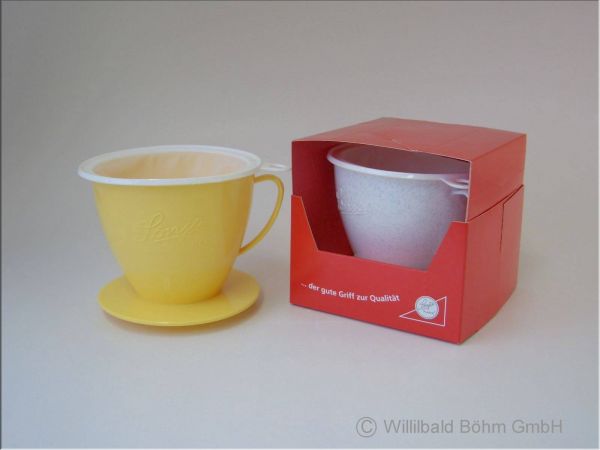 Sonja Plastic Kaffeekannen Aufsatz mit Filter für 4-8 Tassen