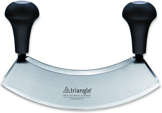 triangle Wiegemesser 23cm, zweischneidig, gehärtet