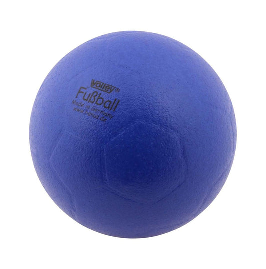 VOLLEY Fußball blau, mit ELE Haut, 18cm